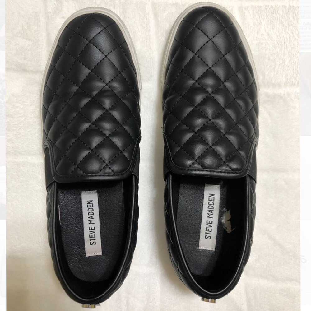 Steve Madden Ecentrcq Quilted Slip-on Sneakers